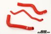 Volvo 740940 Coolant hoses Red