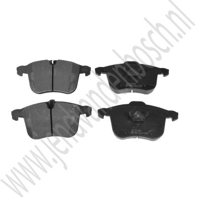 Voorremblokkenset 16+ inch 314mm Origineel Saab 9-3v2, ond.nr. 93166941, 93188113, 12802167, 93190340
