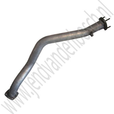 Voorste uitlaatpijp Saab 900 Classic Turbo met katalysator 1987-1993, ond.nr. 5466172, 7533896