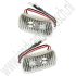 Zijknipperlichtset Wit LED Aftermarket Saab 900 classic 900NG 9000 9-3v1 9-5 ond.nr. 5142807 5336250 8692006