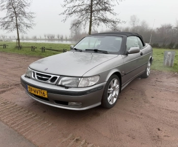 Saab 9-3 Cabrio 2.3T Grijs 2001 363.198km